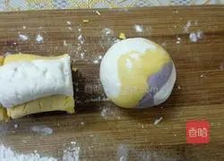 Illustration of how to make colorful glutinous rice balls 7