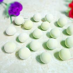 Homemade cucumber flavored glutinous rice balls