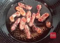 Illustration of how to make fried persimmons 7