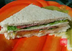 Ham sandwich simple breakfast recipe 11