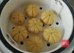Illustration of how to make steamed pumpkin cake 6