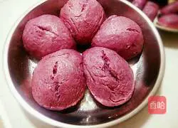 Illustration of how to make purple sweet potato buns 15