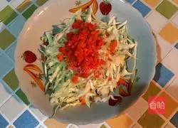 How to make cabbage egg pancakes Illustration 2