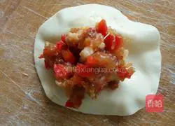 Illustration of how to make pork dumplings 8