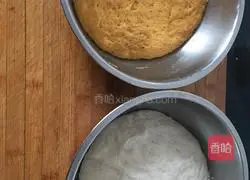 Illustration of how to make pumpkin steamed buns 5