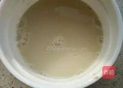 Illustration of how to make hollow sesame cake 3