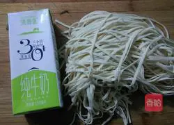 Milk noodles recipe 1