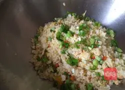 Salted egg yolk fried rice recipe 7