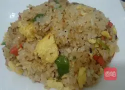 Illustration of how to make spicy fried rice 8
