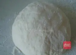 Illustration of how to make soy sauce scallion pancake 1