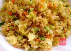 Egg Fried Rice Recipe Illustration 4