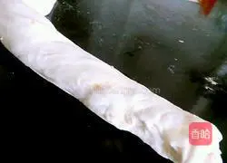 Illustration of how to make red bean paste cake 12