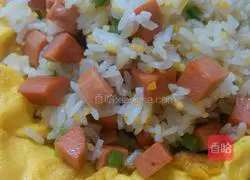 Illustration of how to make fried rice 4