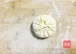 Illustration of how to make coconut blossom steamed buns 9