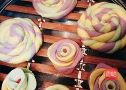 Illustration of how to make lollipop steamed buns 6