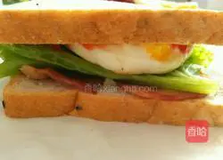 Simple Breakfast ~ Sandwich Recipe Illustration 7