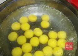 Pumpkin glutinous rice balls recipe 8