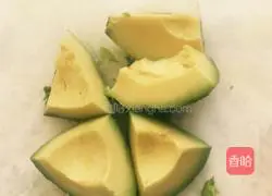 Avocado corn noodles Practice illustration 2