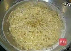 Simple boiled cold noodles (fried soybean noodles) Illustration of how to do it 2