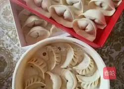 Yuanbao dumpling wrapping method illustration 10