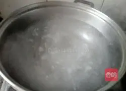 Illustration of how to make two-color glutinous rice balls 2