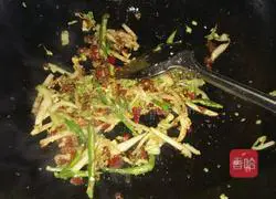 Chinese cabbage Illustration of how to make egg fried rice 7