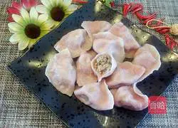 Illustration of making dragon fruit skin dumplings 5