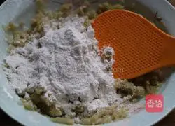 Illustration of how to make sweet potato pancakes 3