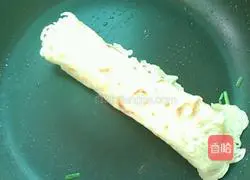 Illustration of how to make chive burritos 10