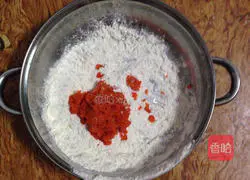 Illustration of how to make carrot and rose steamed buns 4