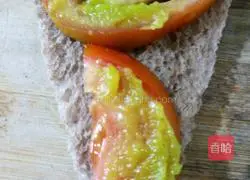 Illustration of how to make egg and vegetable sandwiches 7