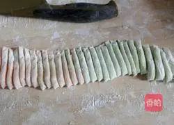 Noodles and meatballs...baby rice recipe illustration 5