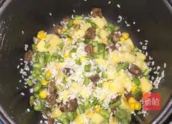 Sausage and Potato Braised Rice Illustration of how to do it 5