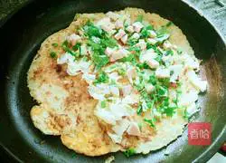 Illustration of how to make pancakes and fruits 16