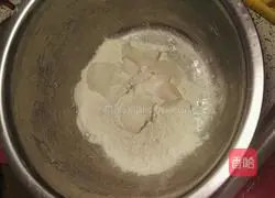 Illustration of making bean paste cake 5 