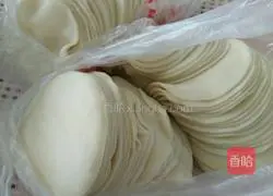 Illustration of how to make ice flower dumplings 5