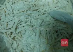 Illustration of how to make sweet potato glutinous rice cakes 2