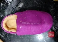 Illustration of how to make shoe steamed buns 12