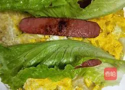 Illustration of how to make hand cake 10