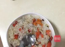 Illustration of how to make mushroom fried rice 7