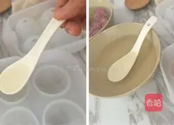 Illustration of how to make Japanese wagashi 