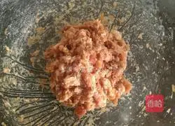 Illustration of how to make shepherd's purse wontons 5