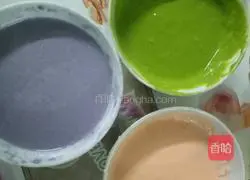 Illustration of how to make assorted rice crepes 2