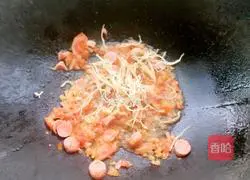 Illustration of how to make tomato fried noodles 10