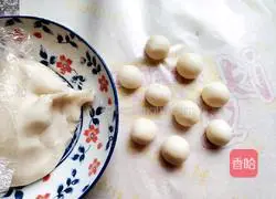 Illustration of how to make black sesame glutinous rice balls 12