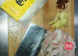 Illustration of how to make steamed noodles 1