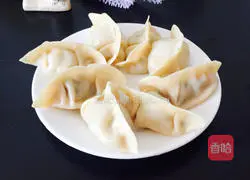 Illustration of how to make cucumber dumplings 12