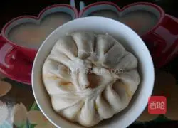 Illustration of how to make cabbage stuffed buns 10