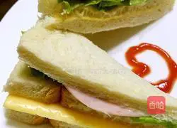 Cheese and ham sandwich recipe 8