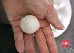 Illustration of how to make black sesame glutinous rice balls 8